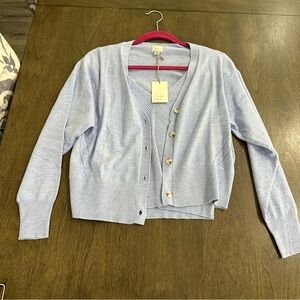 NWT A New Day Cardigan Sweater Set Size XS